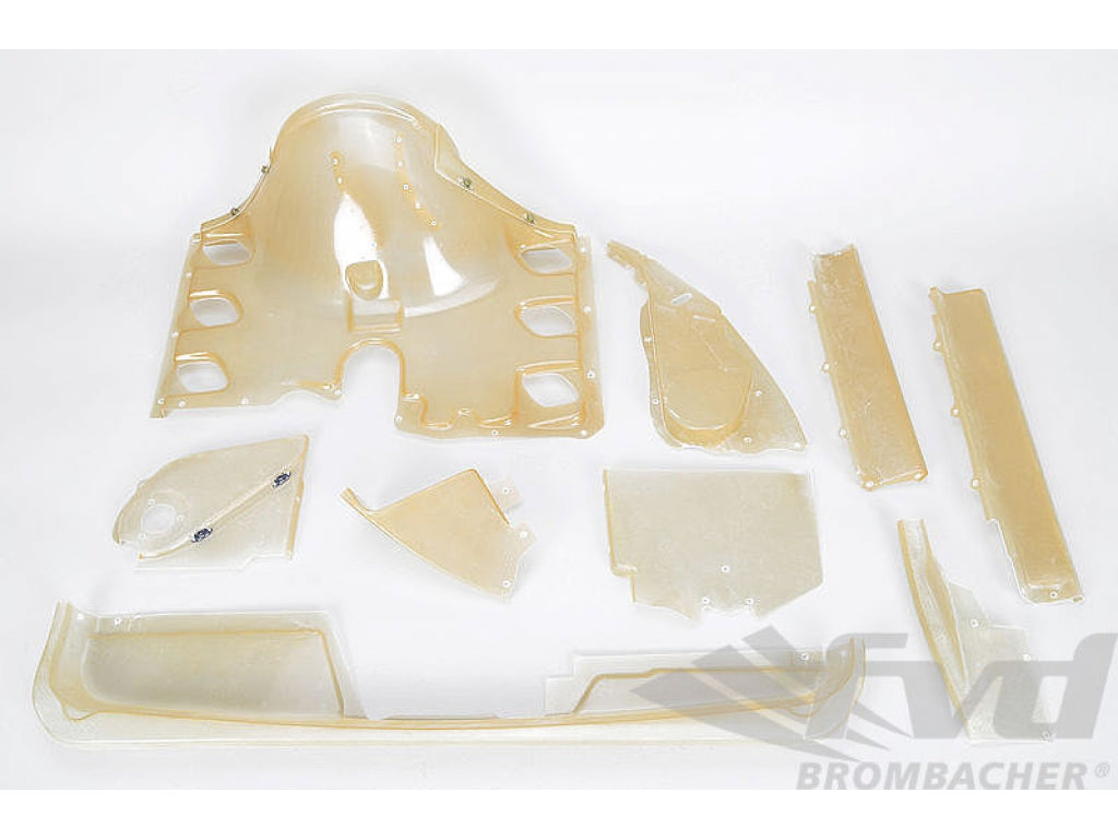 Engine covers 911 RSR (set) GFK w/o oil cooler