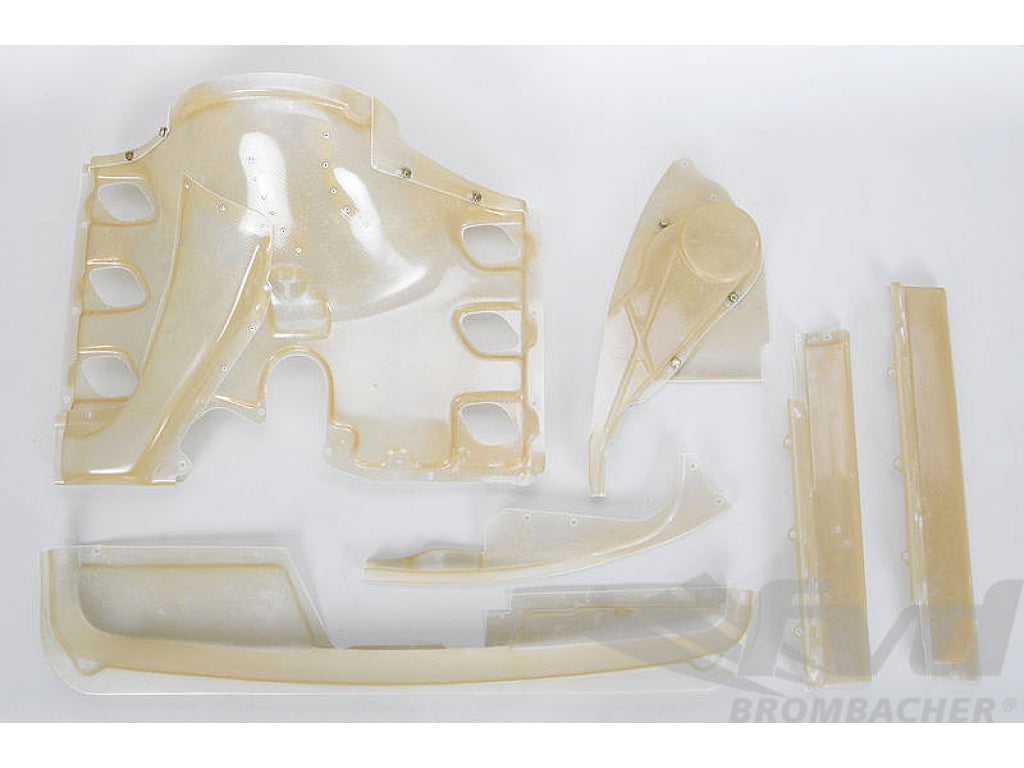 Engine covers 911 RSR (set) GFK with oil cooler