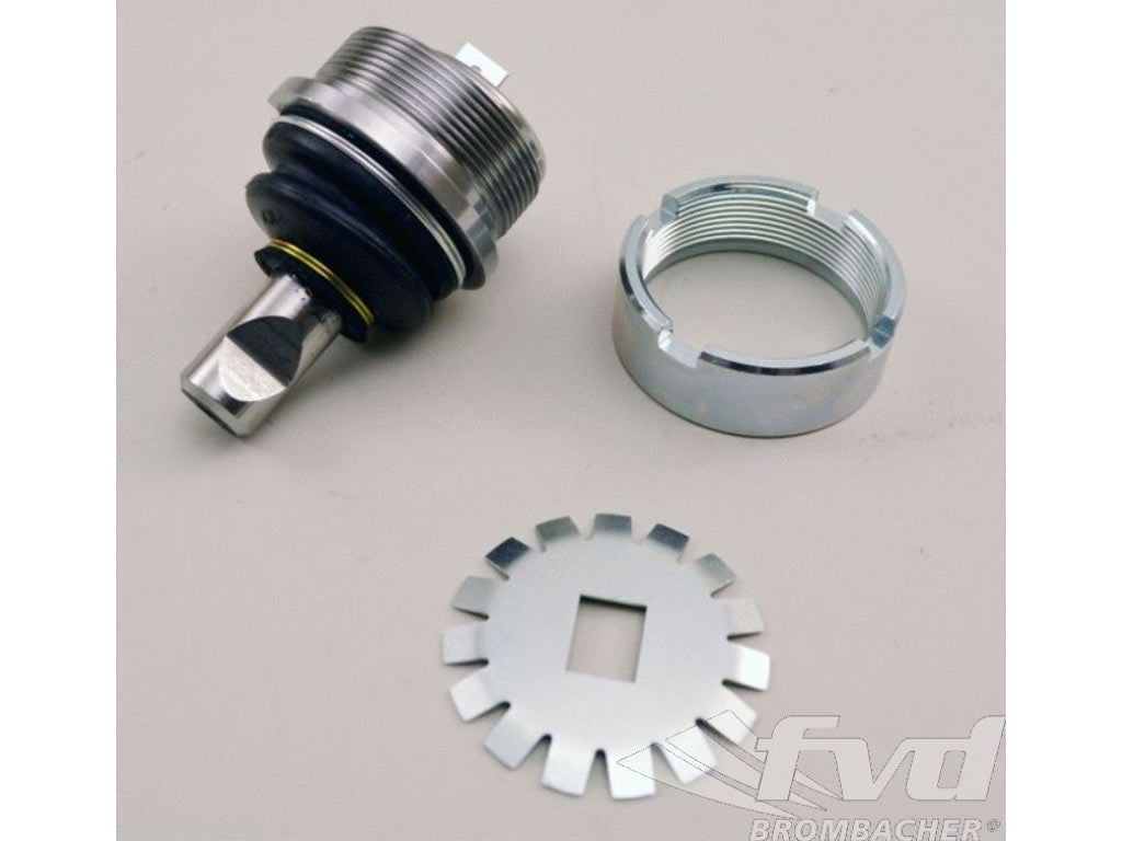 De-Cambered Ball Joint with double key slot