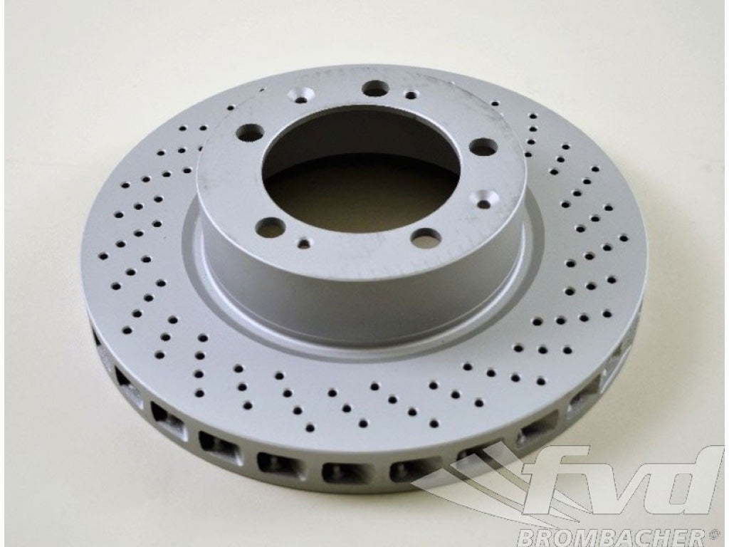 Drilled disc right 928 '86,944 turboS /S2 88- with M030 304x32mm