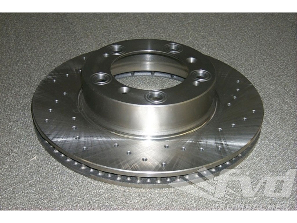 Drilled disc front 986 2,5/2,7l 97- 297x23mm