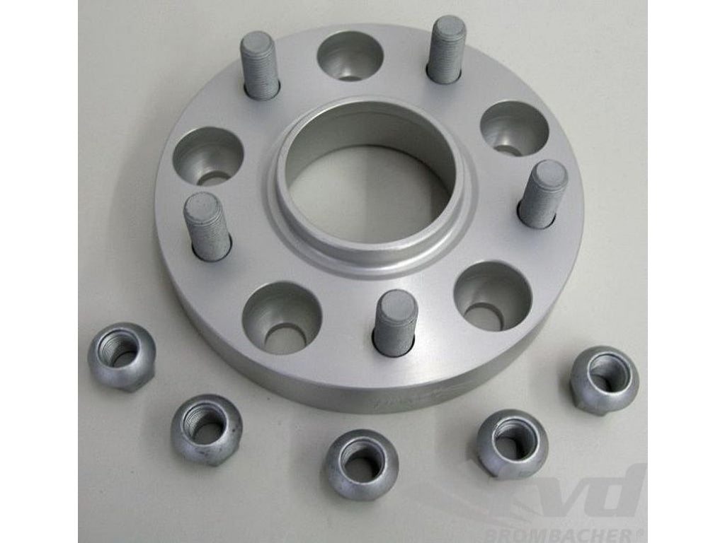 Spacer - 28 mm - Silver - Hub Centric - Sold Individually