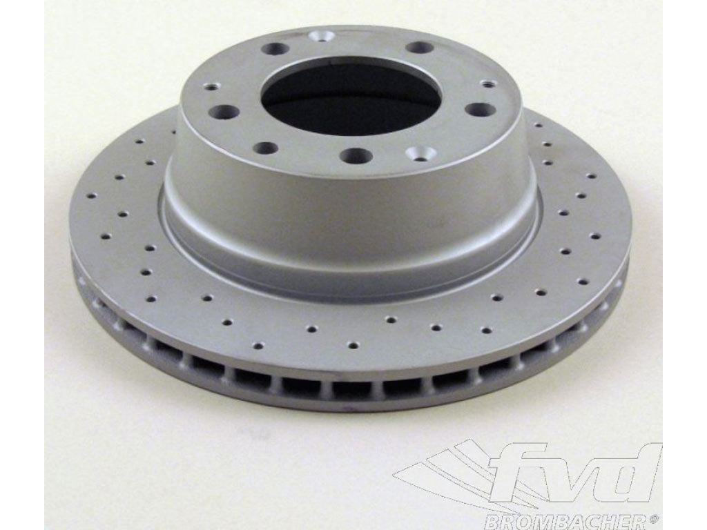 Drilled disc rear 911 84-89 290mmx24mm