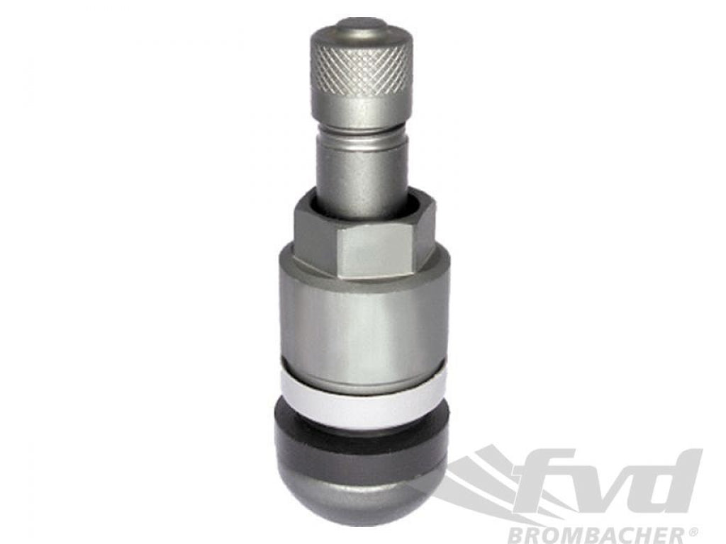 Valve Stem - Aluminum - Titanium Grey