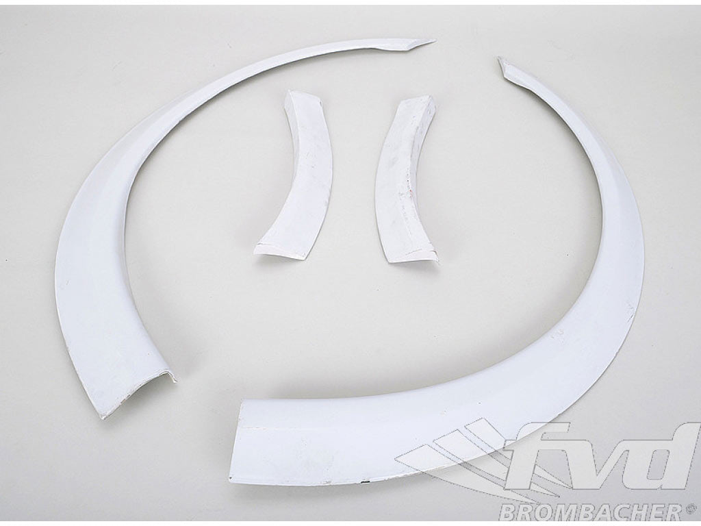 Fenderflare set front GT2 RS / GT3 RS Look ( 4 parts )