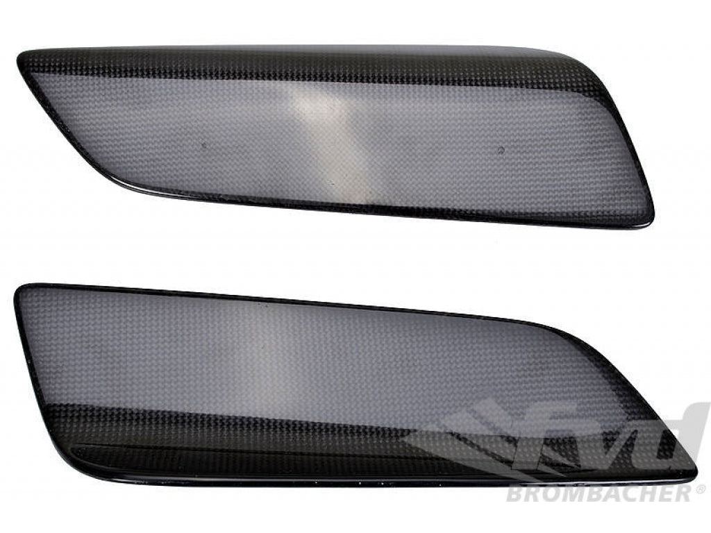 Rearspoiler GT3/RS Fiberglass Endplates - Set of 2