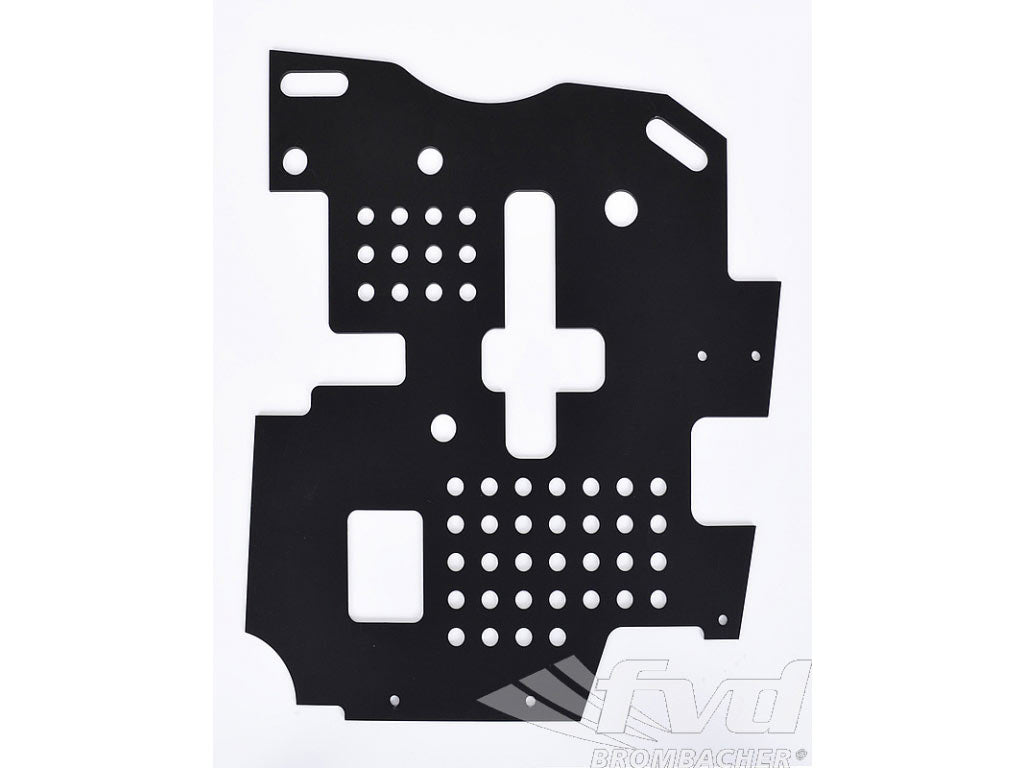 Floor board lightweight,black, driver's side