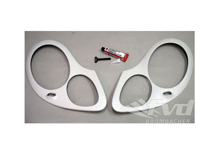 Paintable Headlight Covers (w/ washer nozzles) boxster, 996