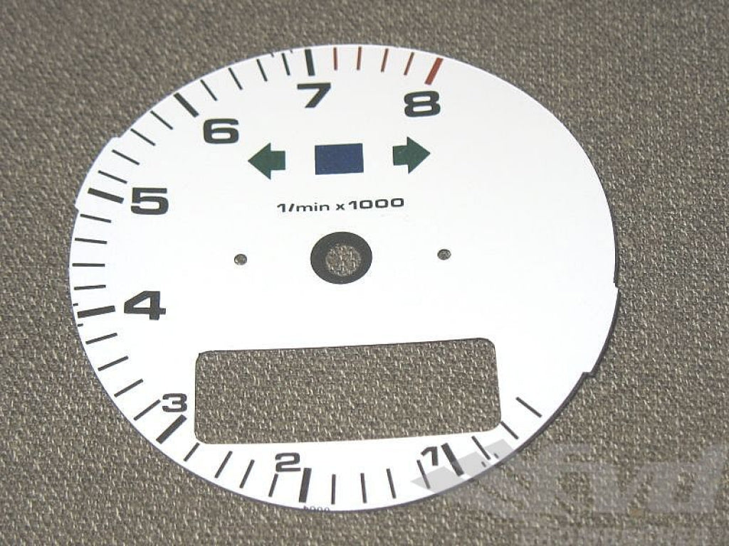 gauge face white 964/993 Sport (with BC)