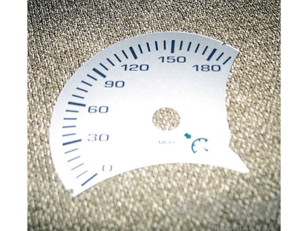 gauge face silver mph 996 (without BC)