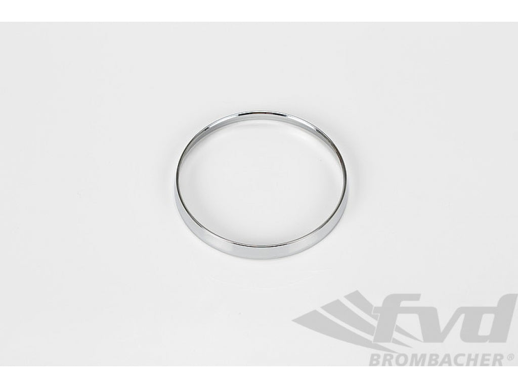 Instrument Bezel 911 / 930 1965-89 - Speedo / Oil - 100 mm - chrom