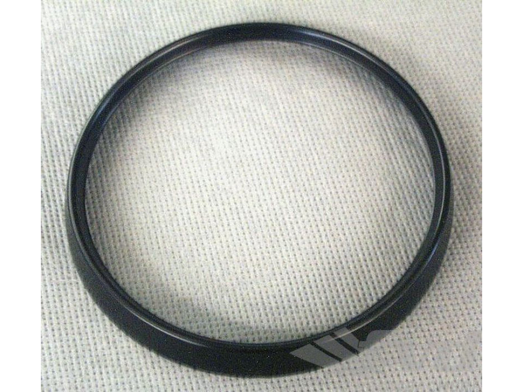 Instrument Bezel 964 / 993 - Speedometer / Oil - 100 mm - Black