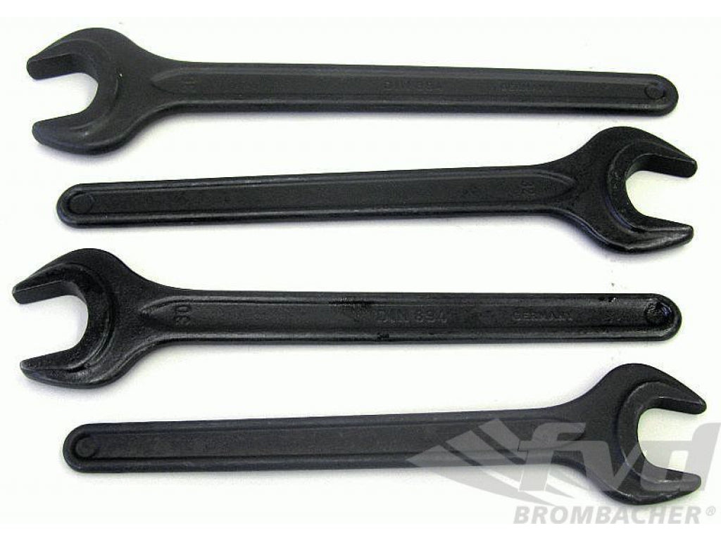 Oil line wrench set 27,30,32,36mm
