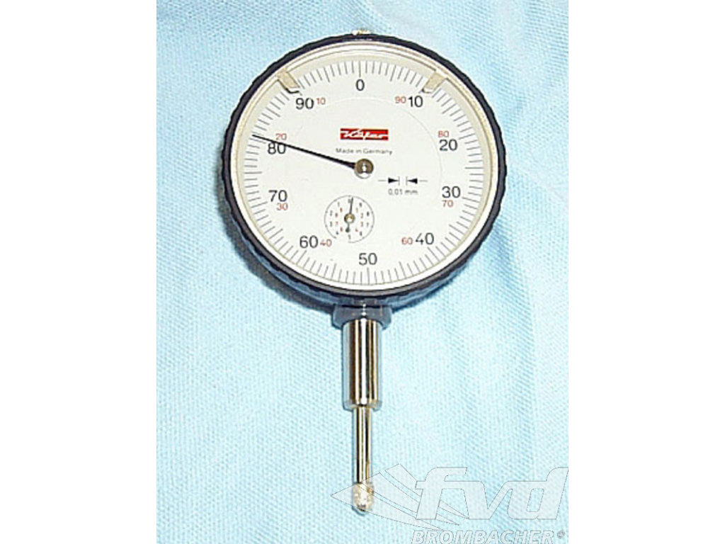 Metric dial gauge