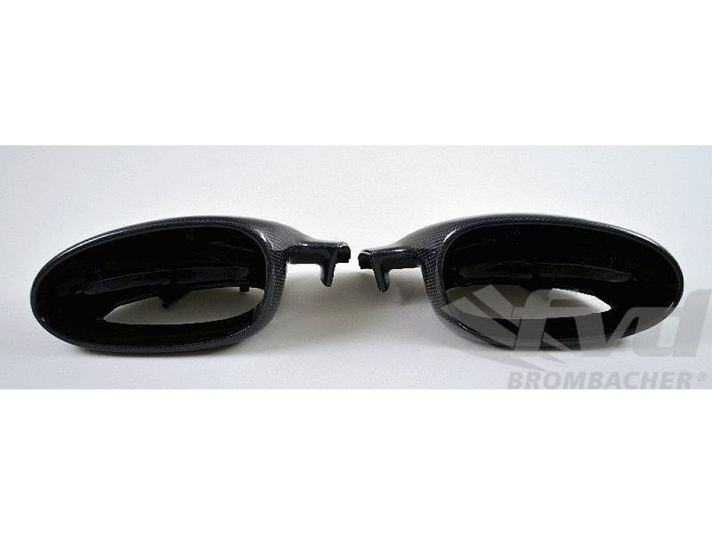 997 Mirror housing set Carbon