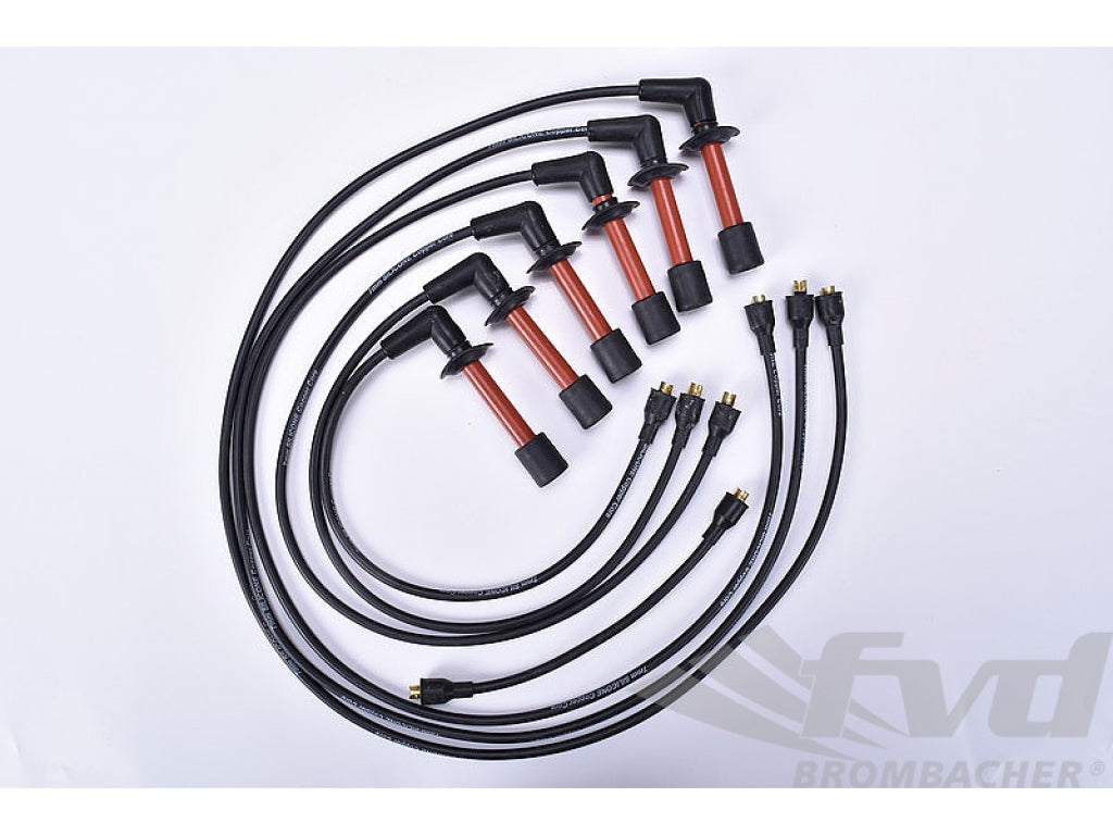 Ignition Cable Set 911 1965-73 / 914-6 - Red Caps