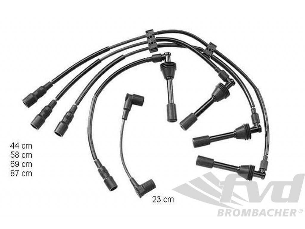 Ignition cable set 968 3.0 92-95