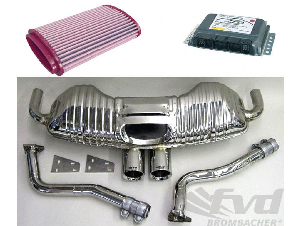 FVD Tuning Kit 987.2 Cayman - 2.9 L - Level 2 - 285 HP / 240 TQ - Street