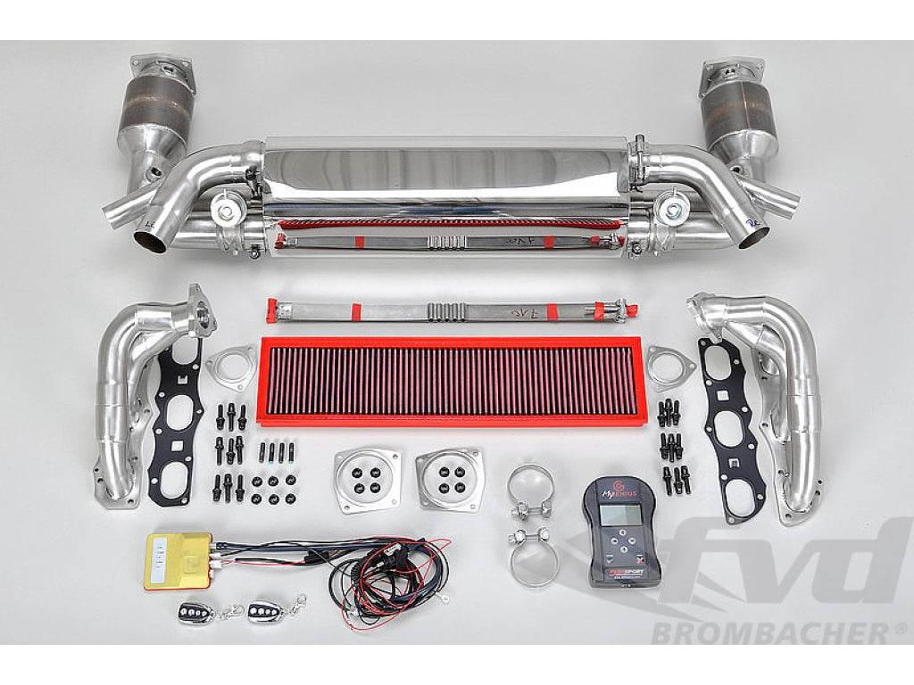 991.1 Turbo / Turbo S - Level 2 - 660 HP / 642 TQ - with Valved Exhaust System