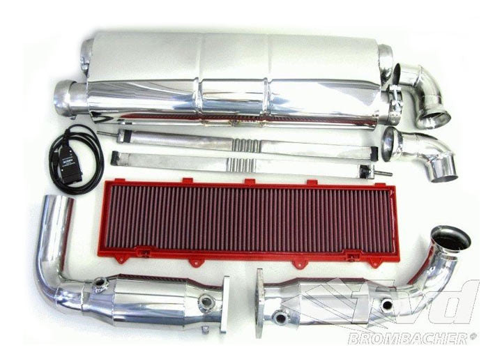 997 Turbo Level 2 (555HP/550TQ) Sport Exhaust TUV Version, 200cell catalytic