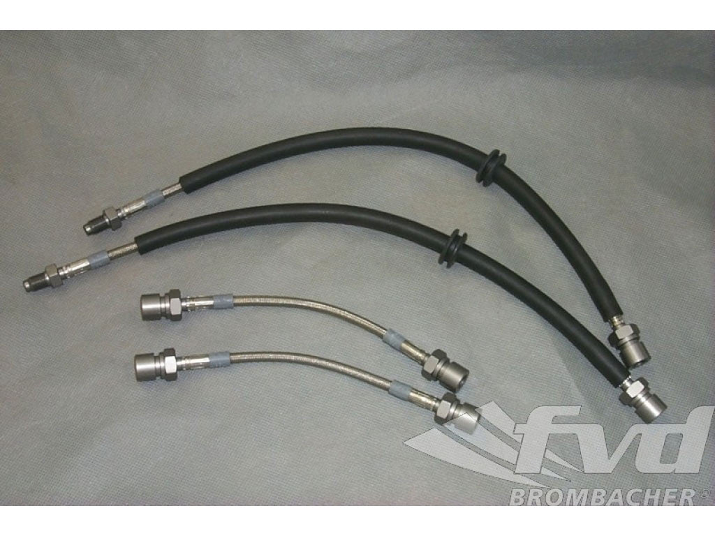 944 Braided Steel Brake Line set 944 82-86