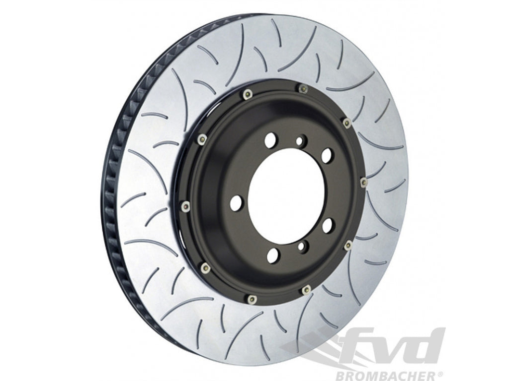 Brembo Type III Slotted Rotor Set 991.1 Turbo and 991.2 Turbo - FRONT - 380 x 34 mm - Steel Brakes