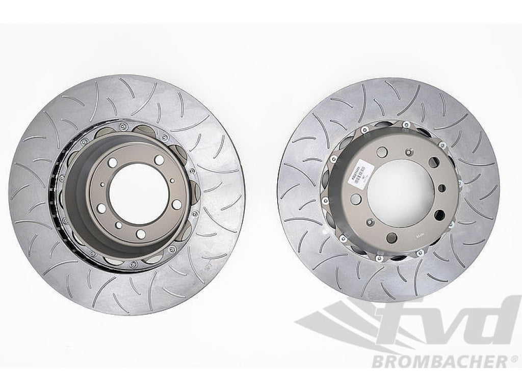 Brembo Type III Rotor Set (rear) 350 x 28mm 996TT/GT2, 997TT/TTS/GT2,997GT3/RS,991C2S/C4S w/ PCCB