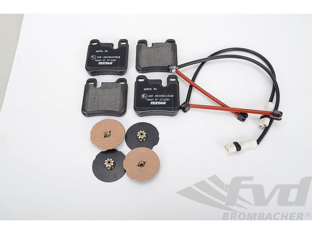 Brake Service Kit 964 C2 - REAR - for 2 Piston Caliper