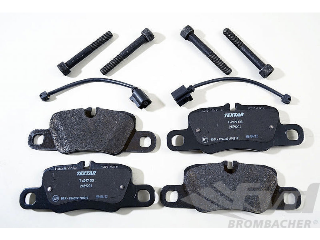 Brake service kit rear (no Discs!) 991S ( I009) steel brake ( -I450)