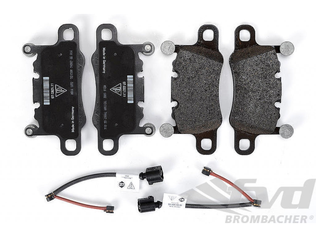Brake service kit rear (no Discs!) 991TT -16 ,steel brake ( -I450)