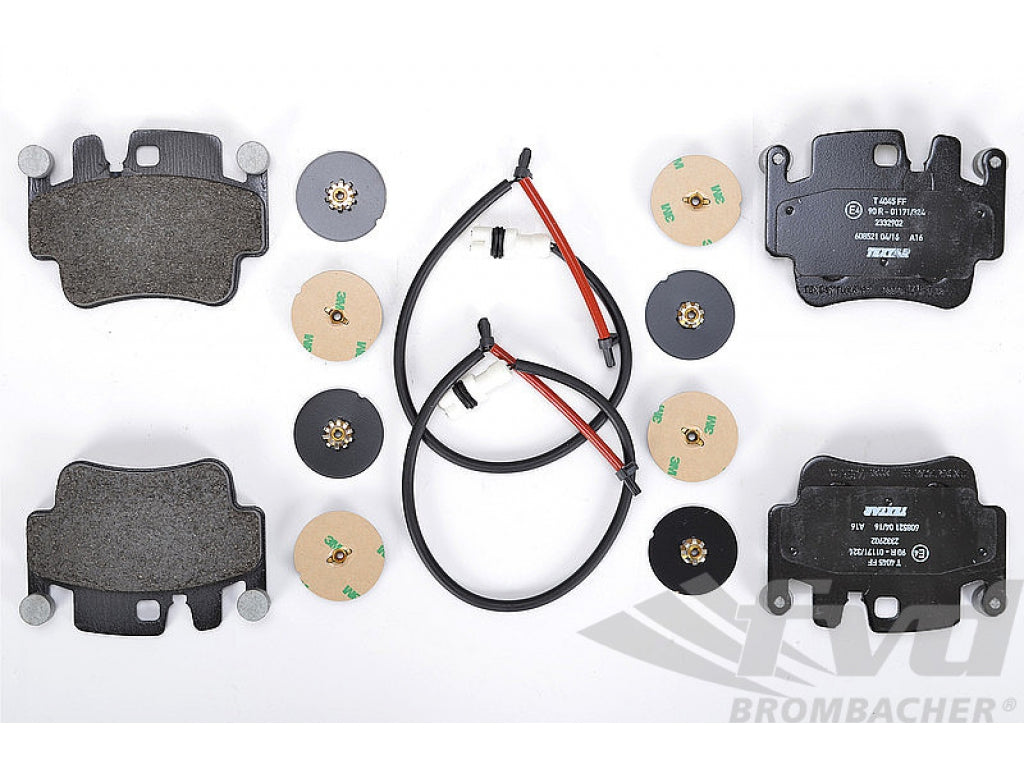 Brake service kit rear ( no Discs!) 996 Turbo/996C4S