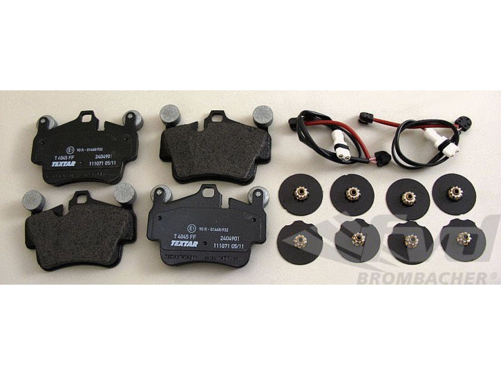 Brake service kit rear ( no Discs!) 997 C2S / C4S 05-08