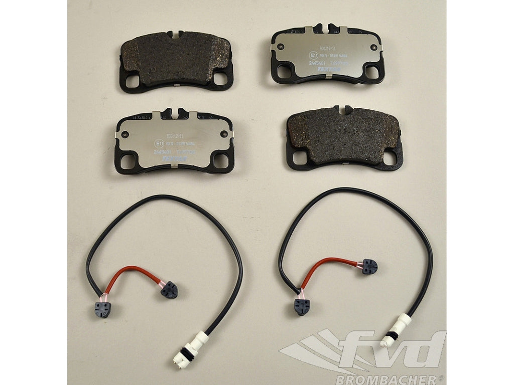 Brake service kit rear ( no Discs!) 997-2 C2 / C4 09-