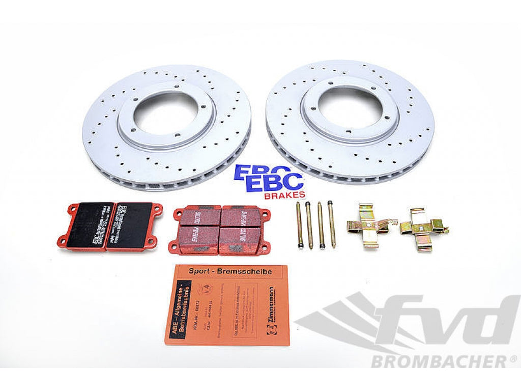 Sport Brake Service Kit 911 1984-89 - Front