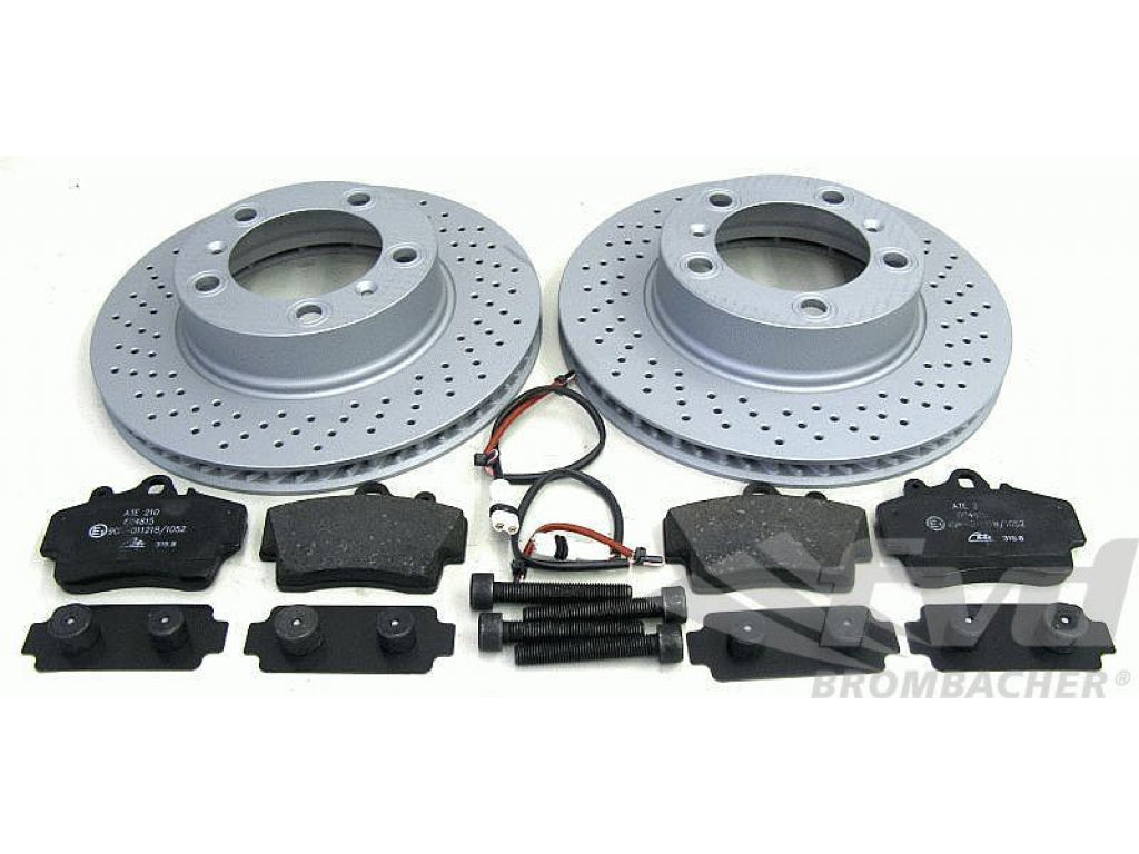 Brake service kit front Boxster 987 05-08/ Cayman 06-08
