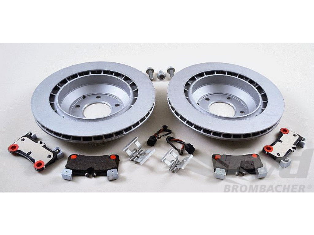 Brake service kit- rear Cayenne with 18 + caliper red