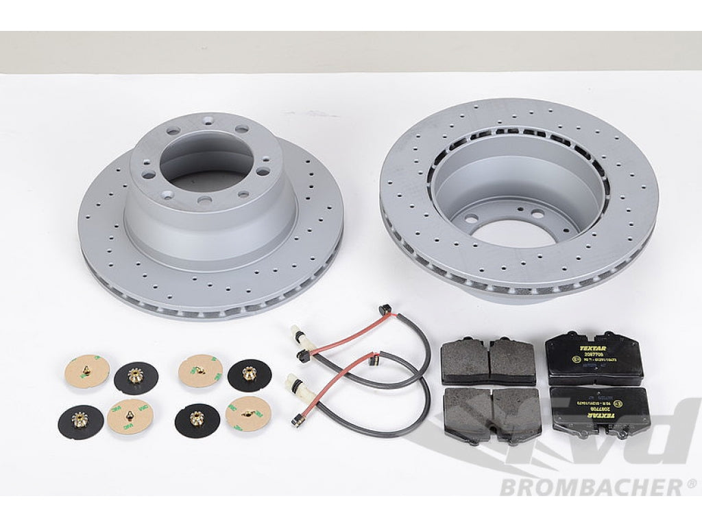 Brake service kit rear ( drilled discs ) 968 92-95