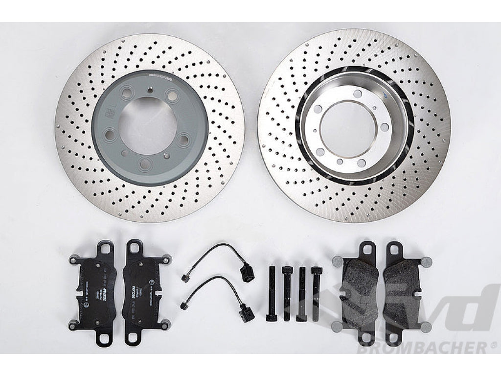 Brake service kit rear 991S ( I009) steel brake ( -I450) with center Lock