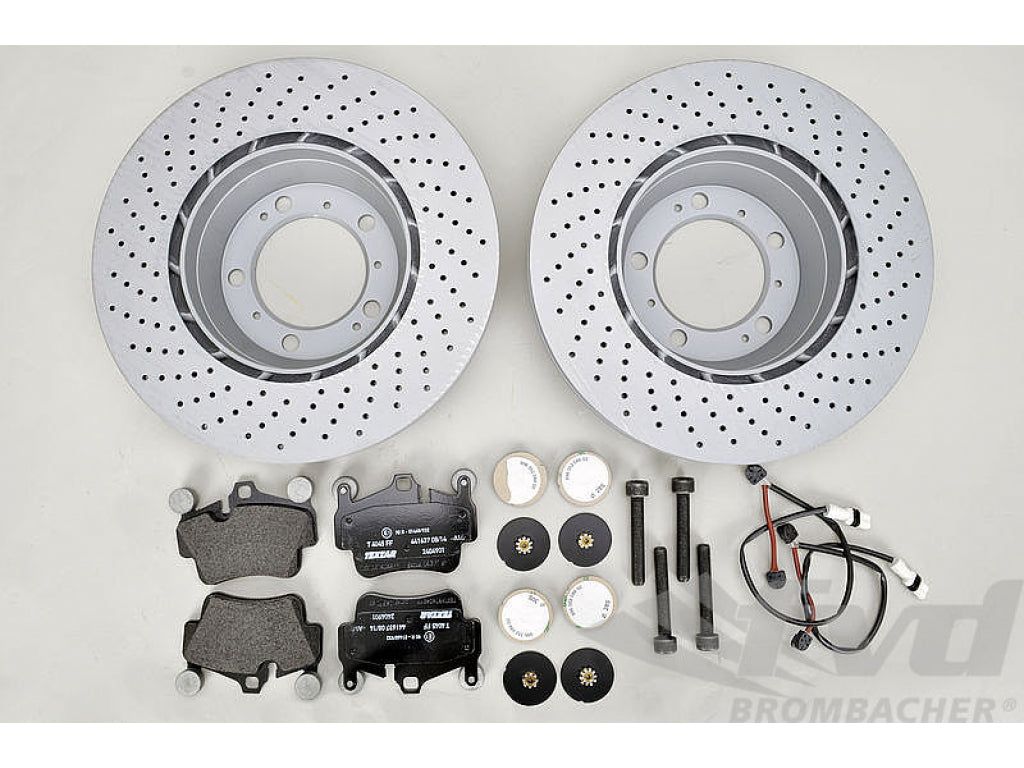 Brake service kit rear 997-2 C4S 09-
