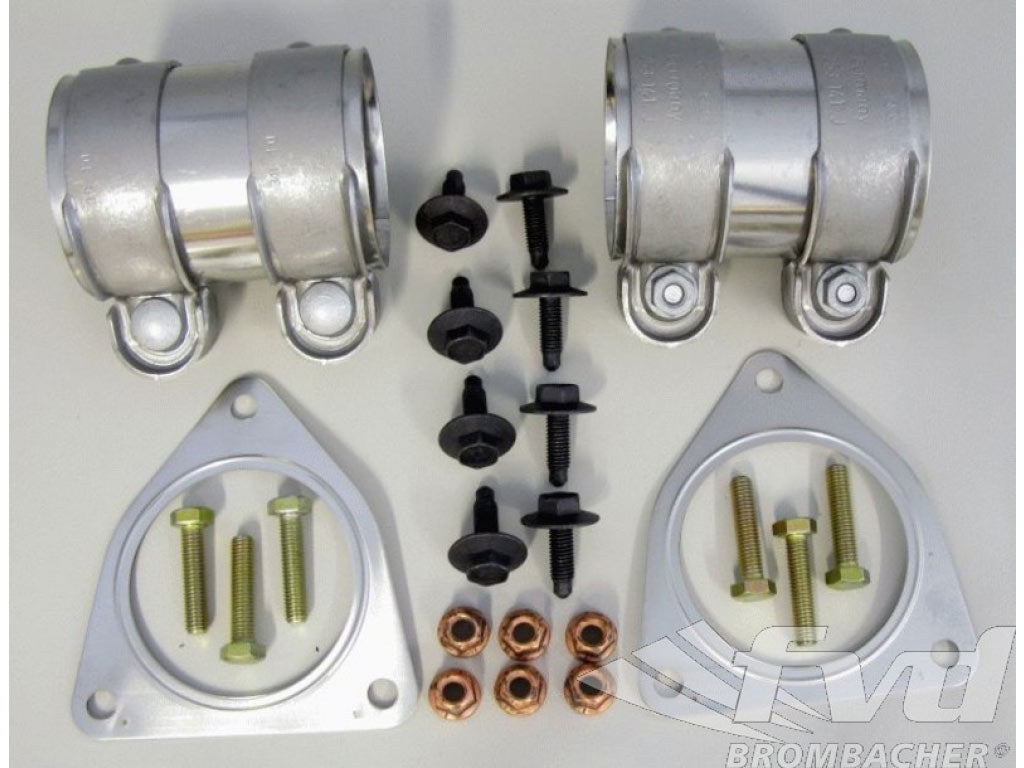 Installation kit for catalysator/cat bypasspipes 955 Turbo