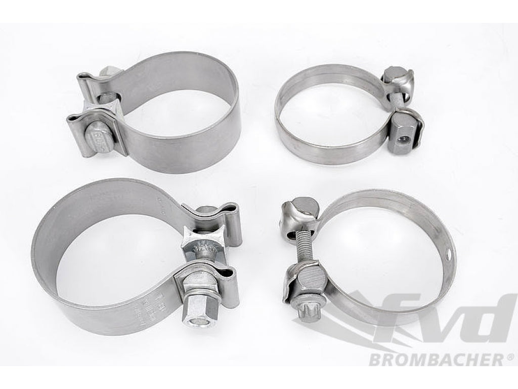Installation Kit - OE Muffler Tips - 991 Turbo / Turbo S