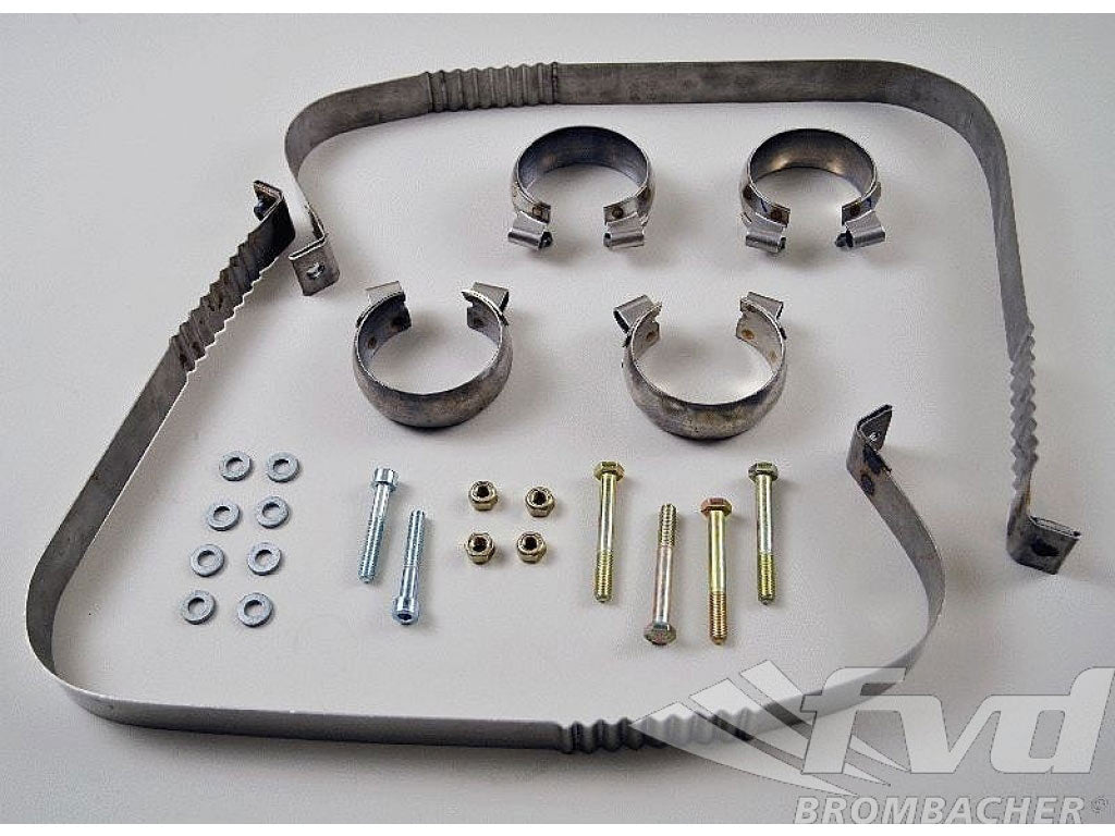 Instatllationskit for muffler 993 Turbo