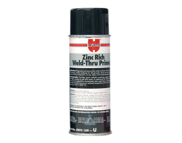 WURTH ZINC SPRAY paint 13.5 oz (400ml)