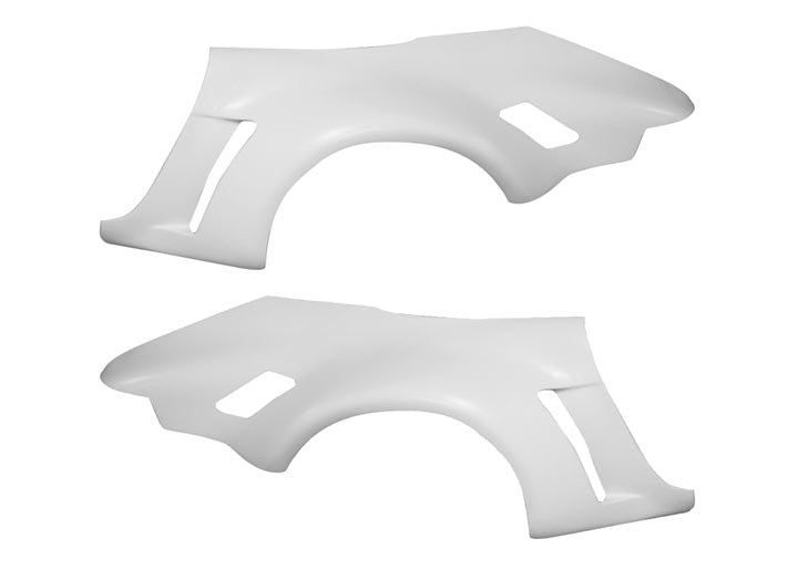 FIBERGLASS RSR VENTED QUARTER PANEL PAIR, 14