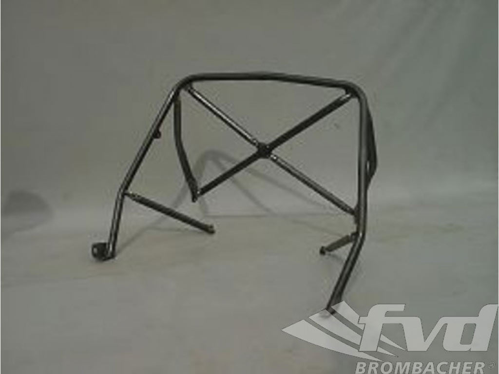 Roll bar alu 911sunroof Clubsport, bolt-in-bar with tunneling supporting & X-diagonal bars