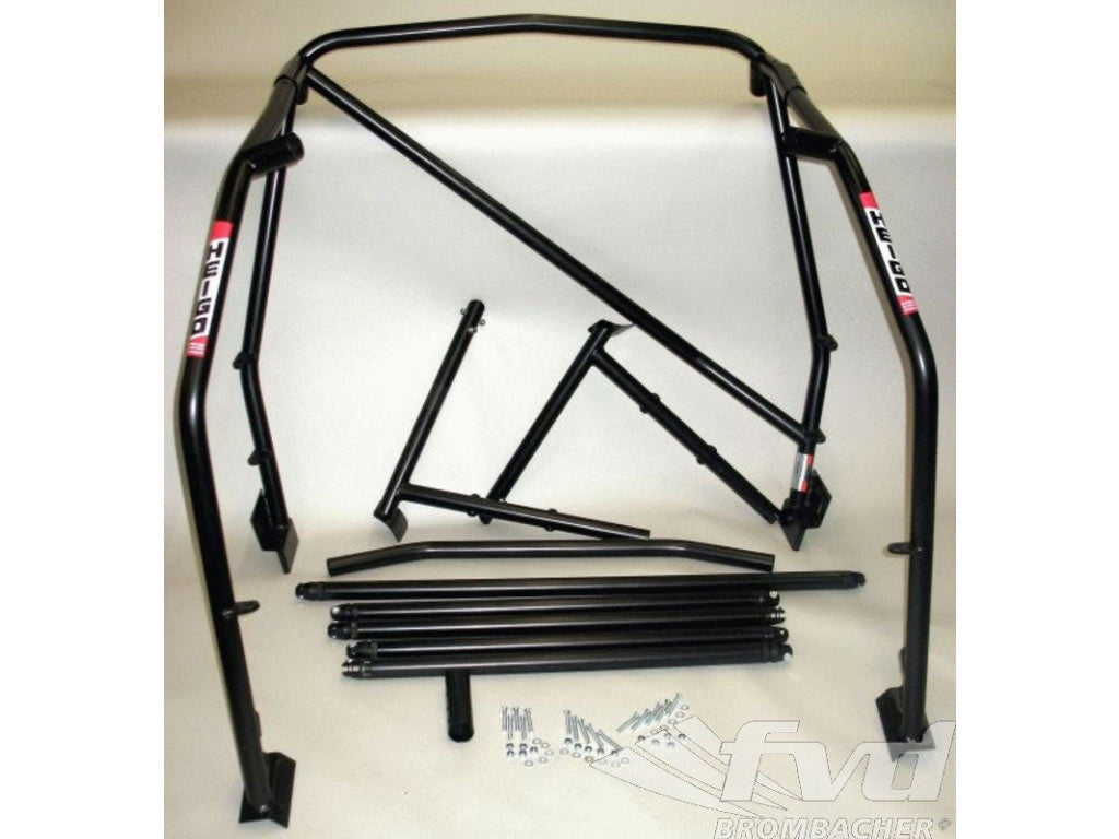 Roll cage steel 911 with double side protection, diagonale and dash-strut