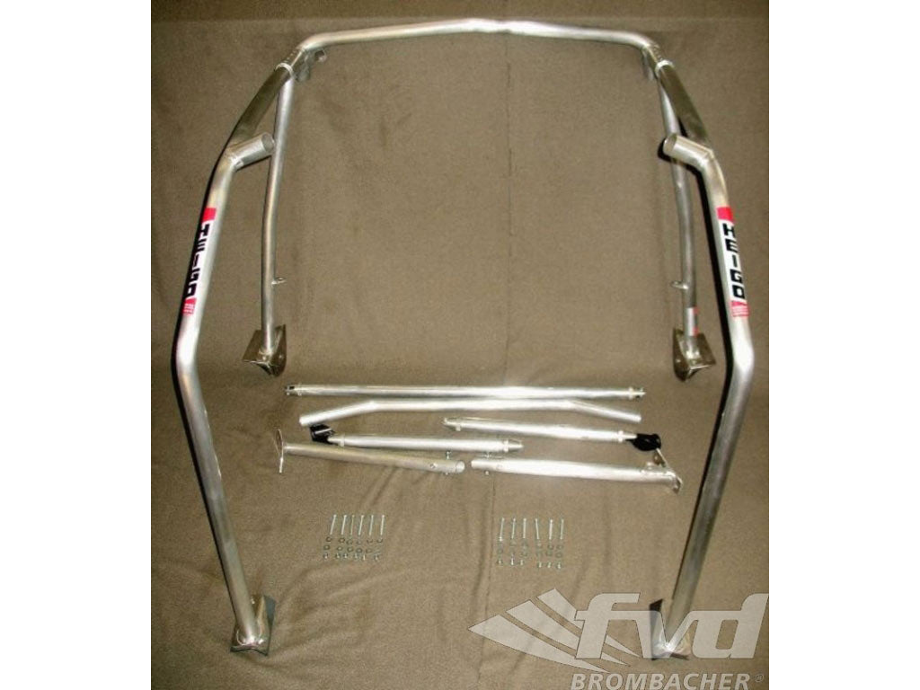 Roll cage alu 964 RS, with weld-in parts with tunneling supporting & diagonal bar