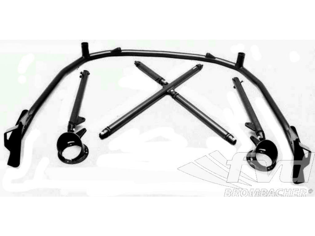 Roll bar Steel Cayman Clubsport , bolt-in-bar (with X-diagonal)