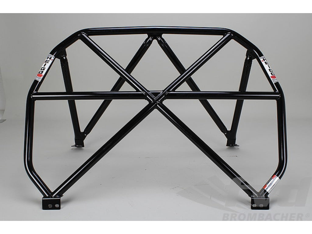 Roll Bar 991.1 GT3 - Steel - Bolt-in - X-Diagonal + Harness Bar + V-Support