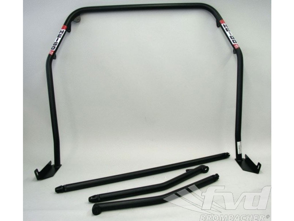 Roll bar steel 996sunroof , bolt-in-bar without tunneling supporting